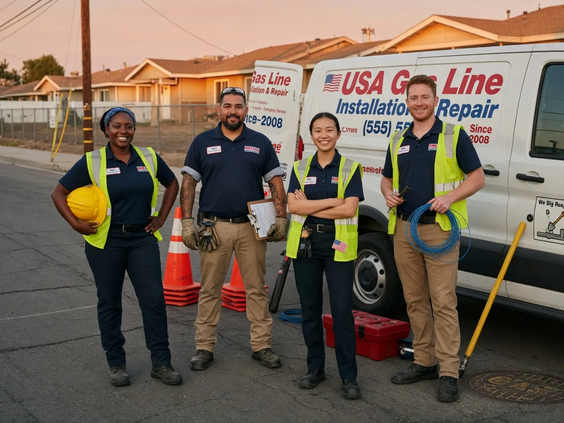Gas Line Installation company in Offerle, KS